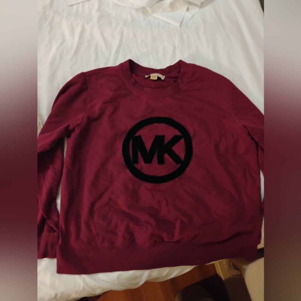 Michael Kors Woman's Burgundy Sweatshirt